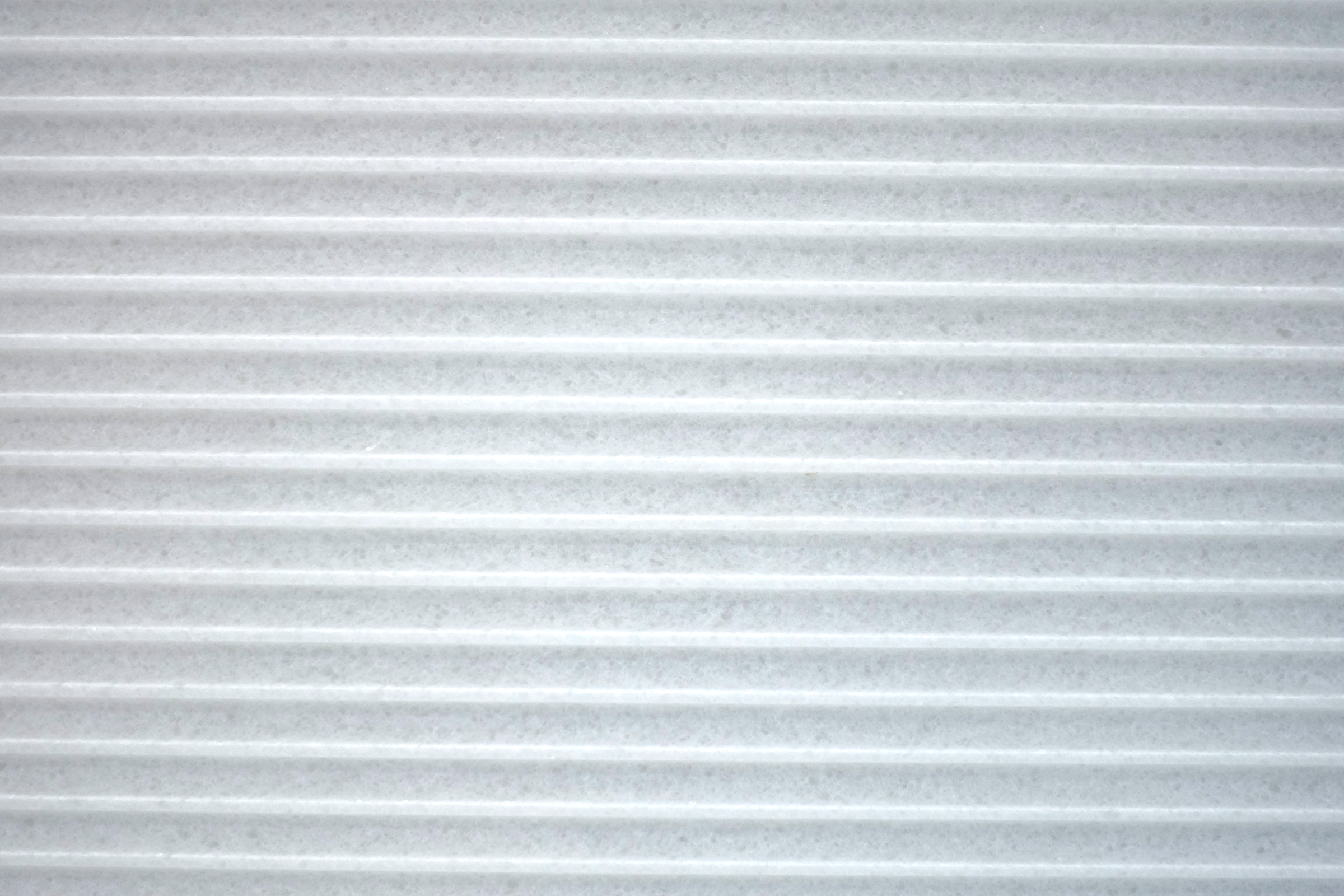 BIANCO NIEVE 2CM FLUTED MARBLE