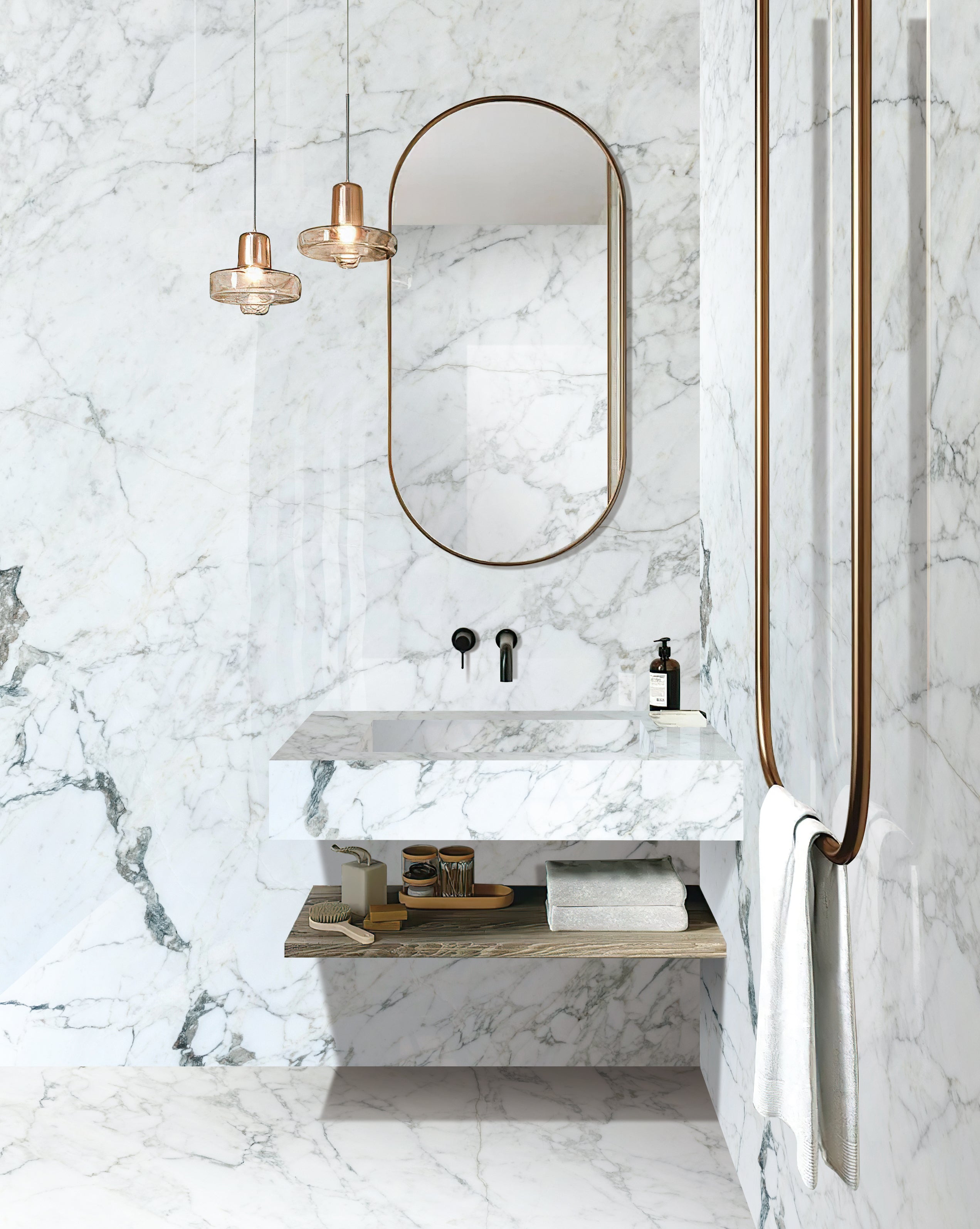 CALACATTA MONET 2CM MARBLE