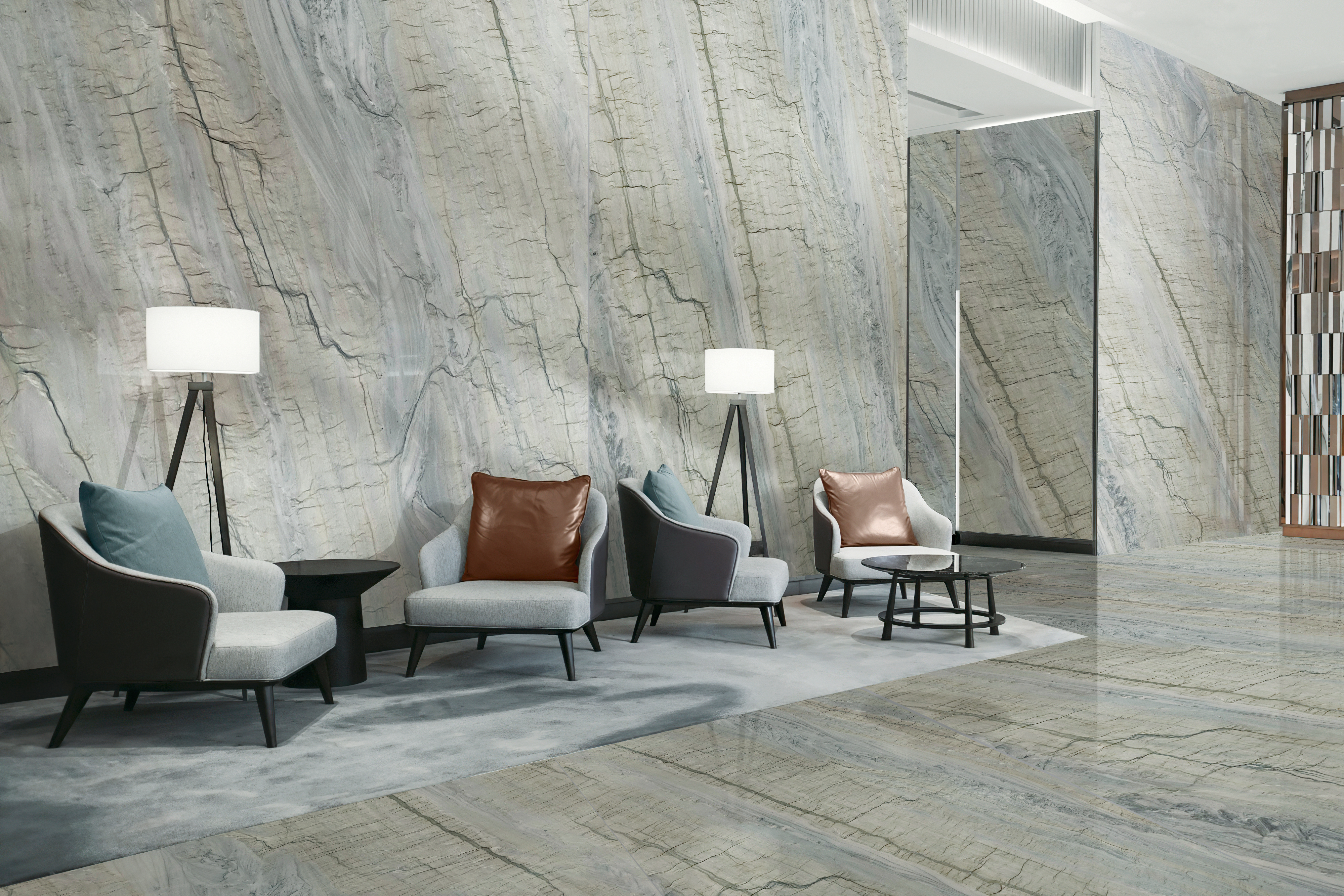 OCEAN BLUE 2CM QUARTZITE