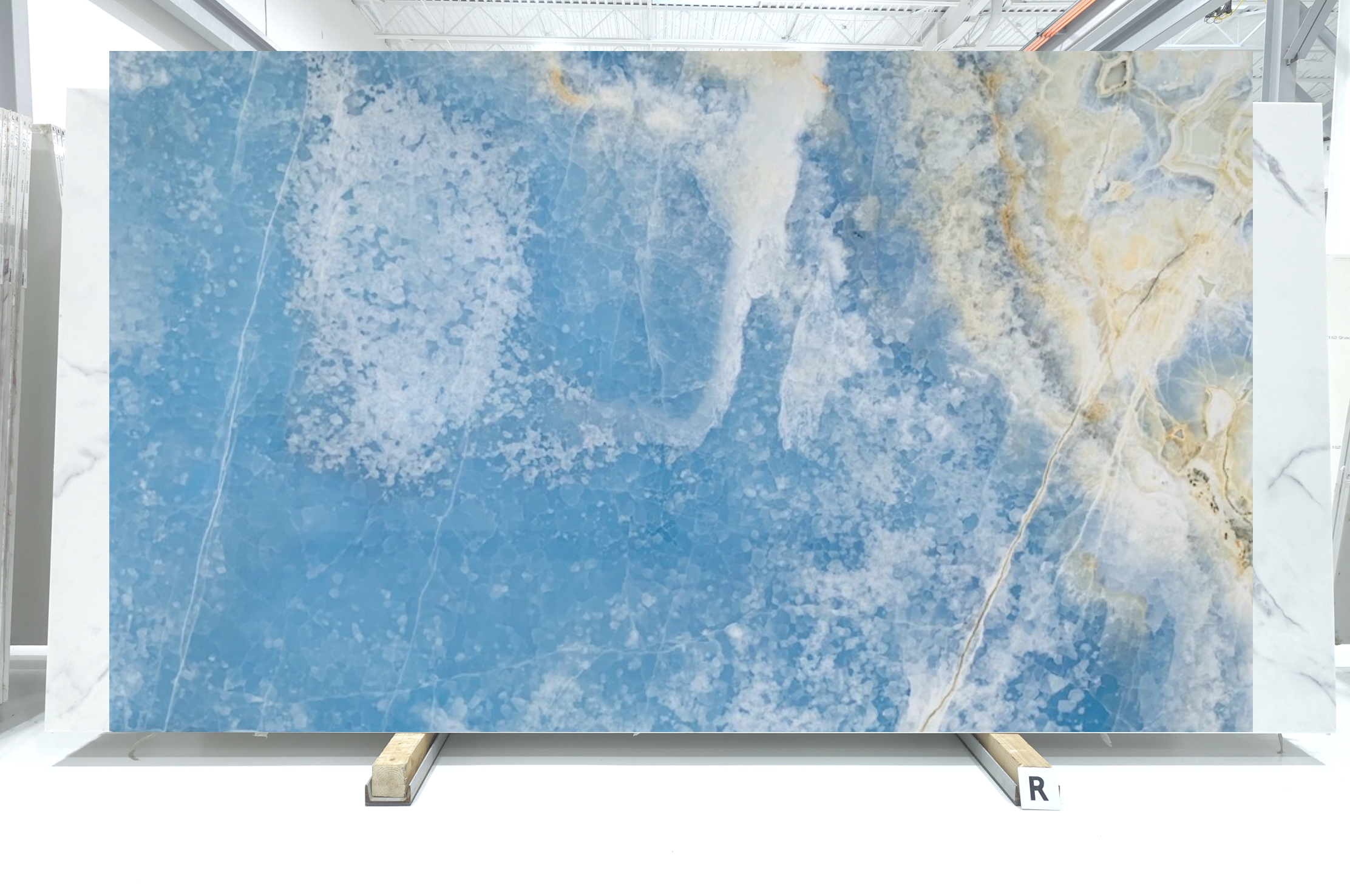 ONICE BLU NUVOLA 2CM LUCIDO