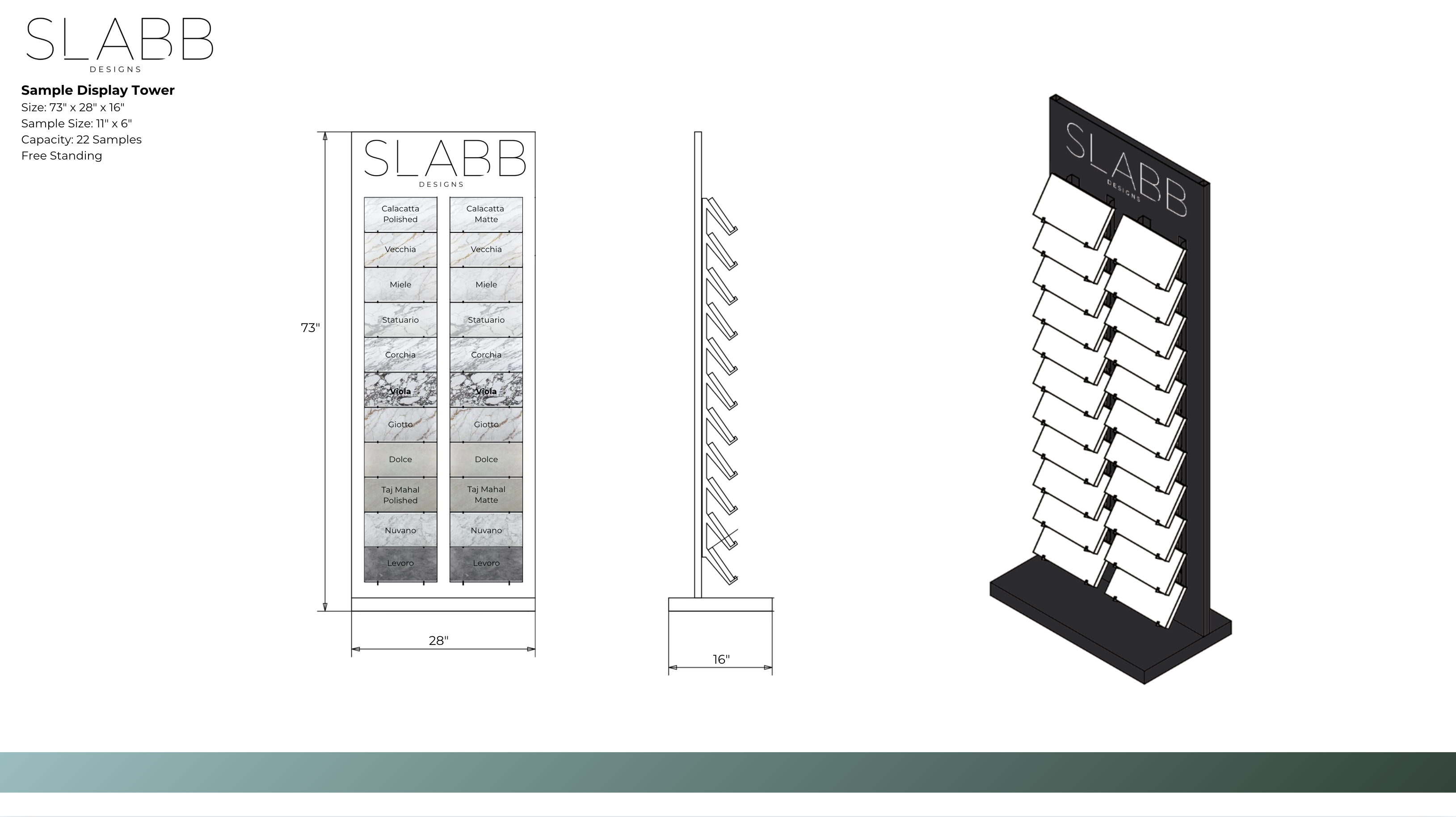 SLABB DESIGNS | FABRICATOR DISPLAY RACK