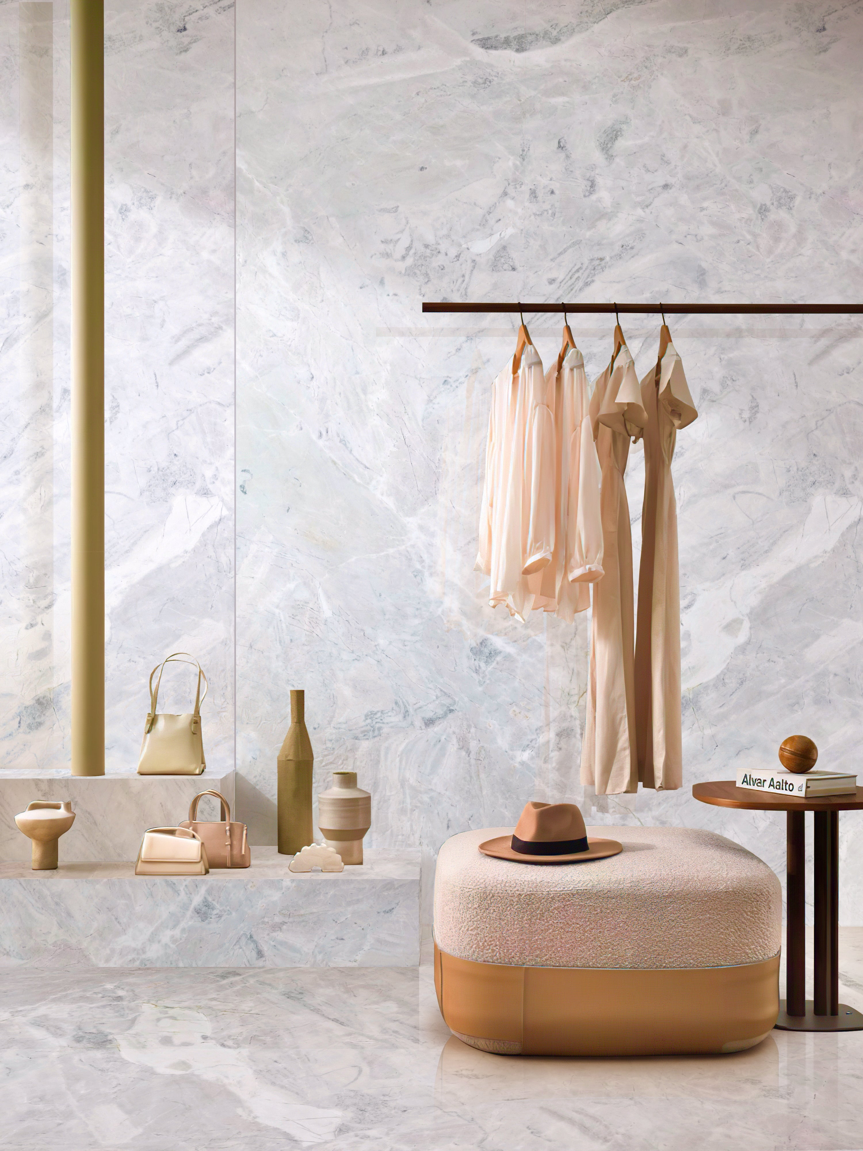 NATURAL BLUSH 2CM MARBLE