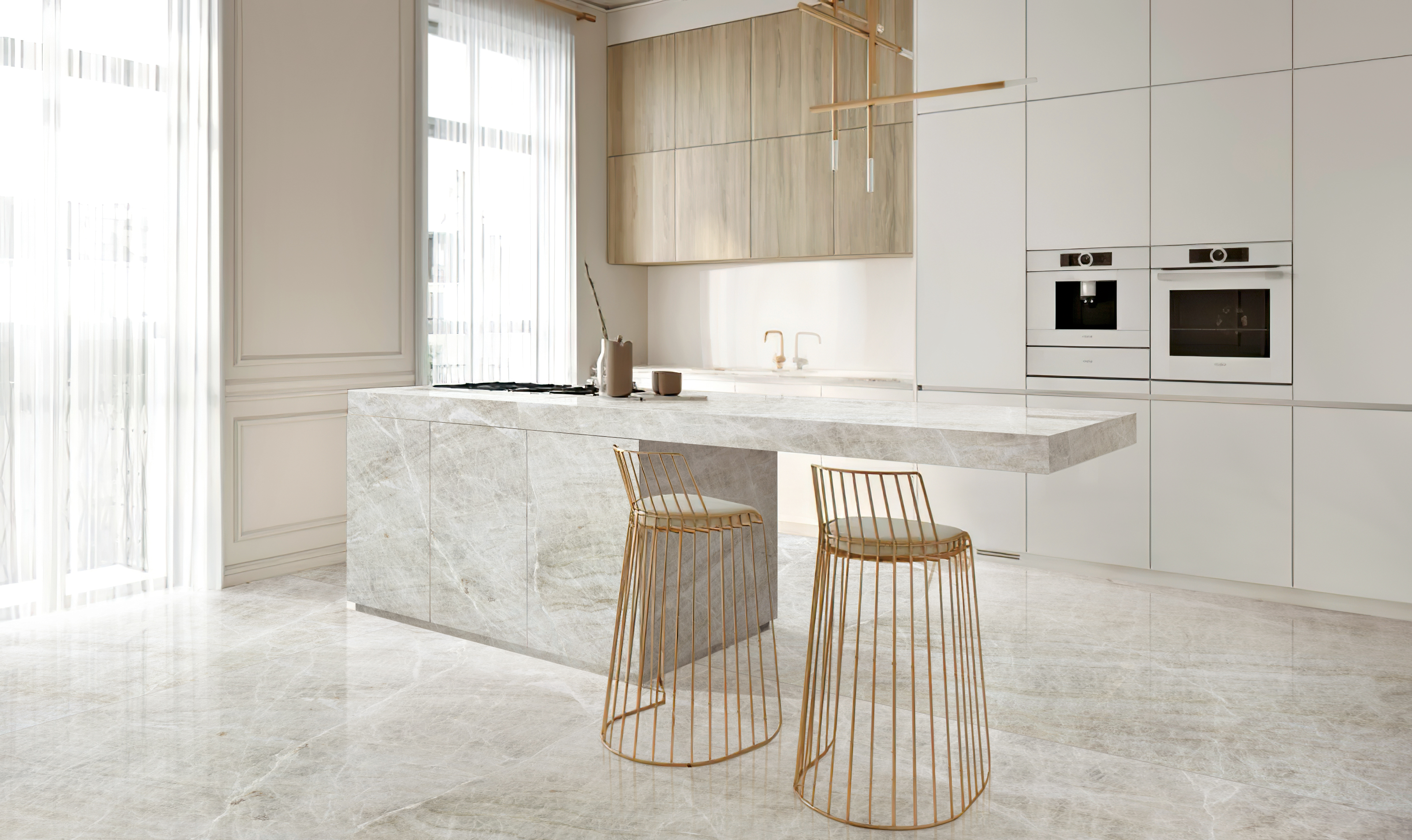 TAJ MAHAL 3CM QUARTZITE | BLOCK #9157