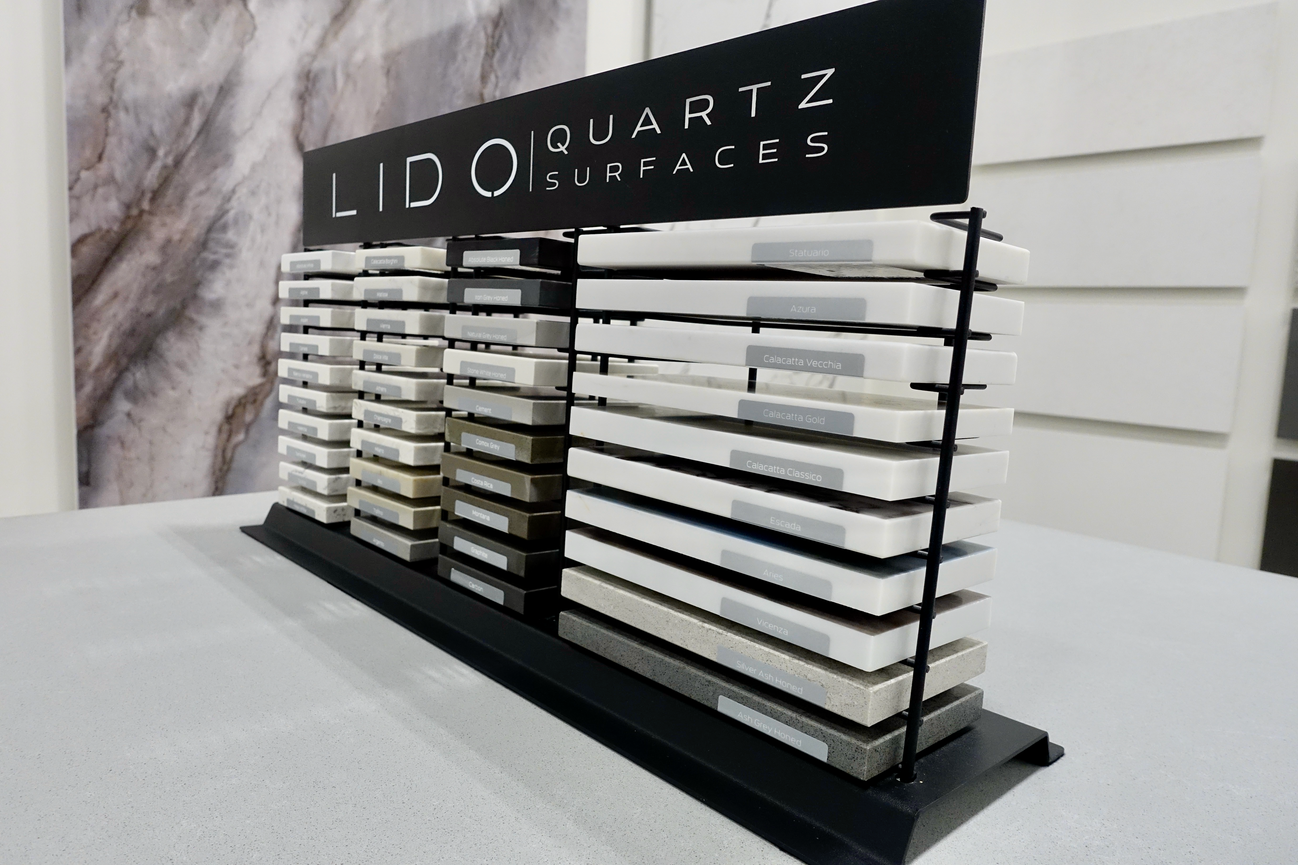 LIDO QUARTZ | SAMPLE DISPLAY RACK