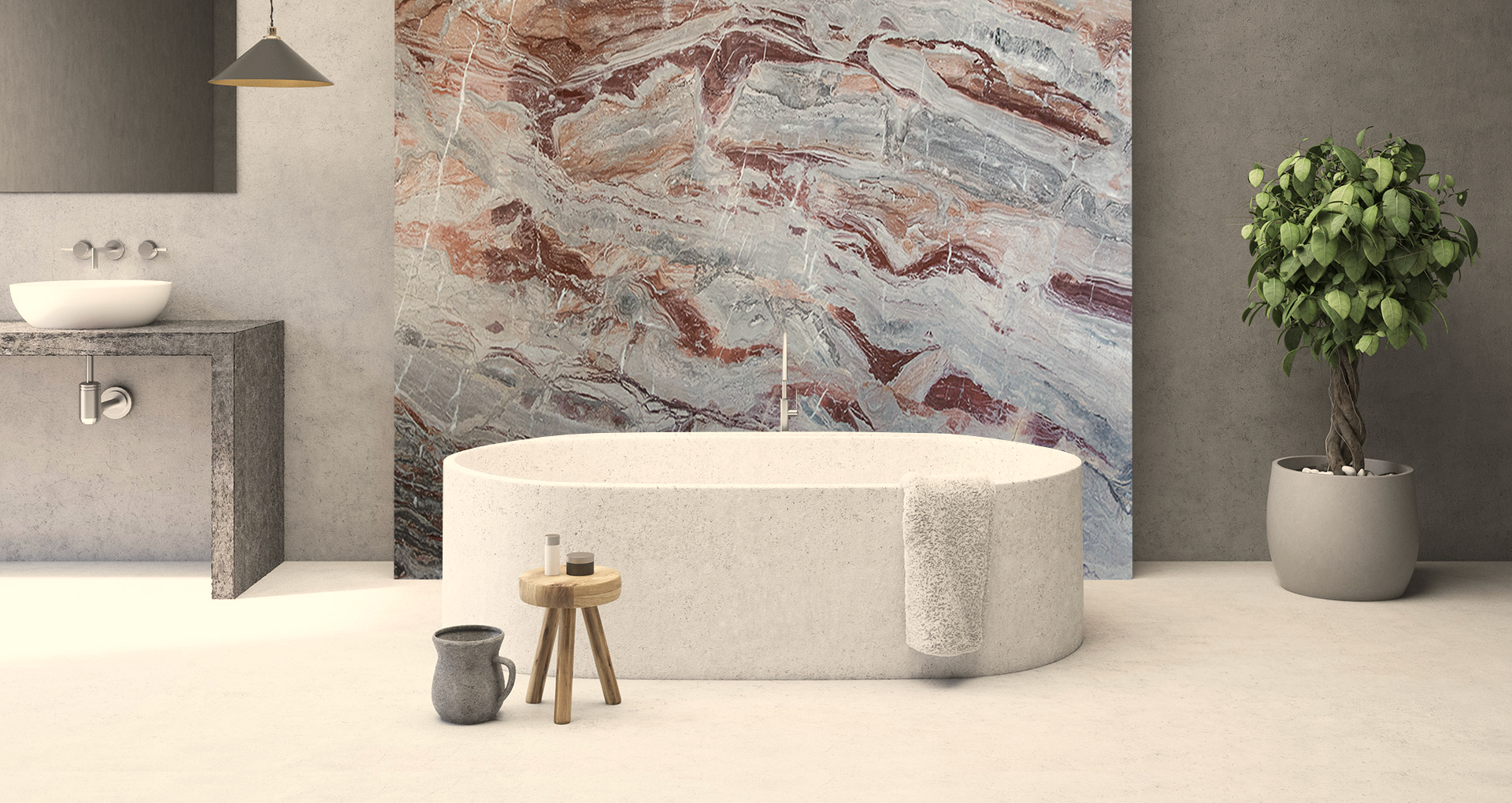 ROSSO 2CM MARBLE