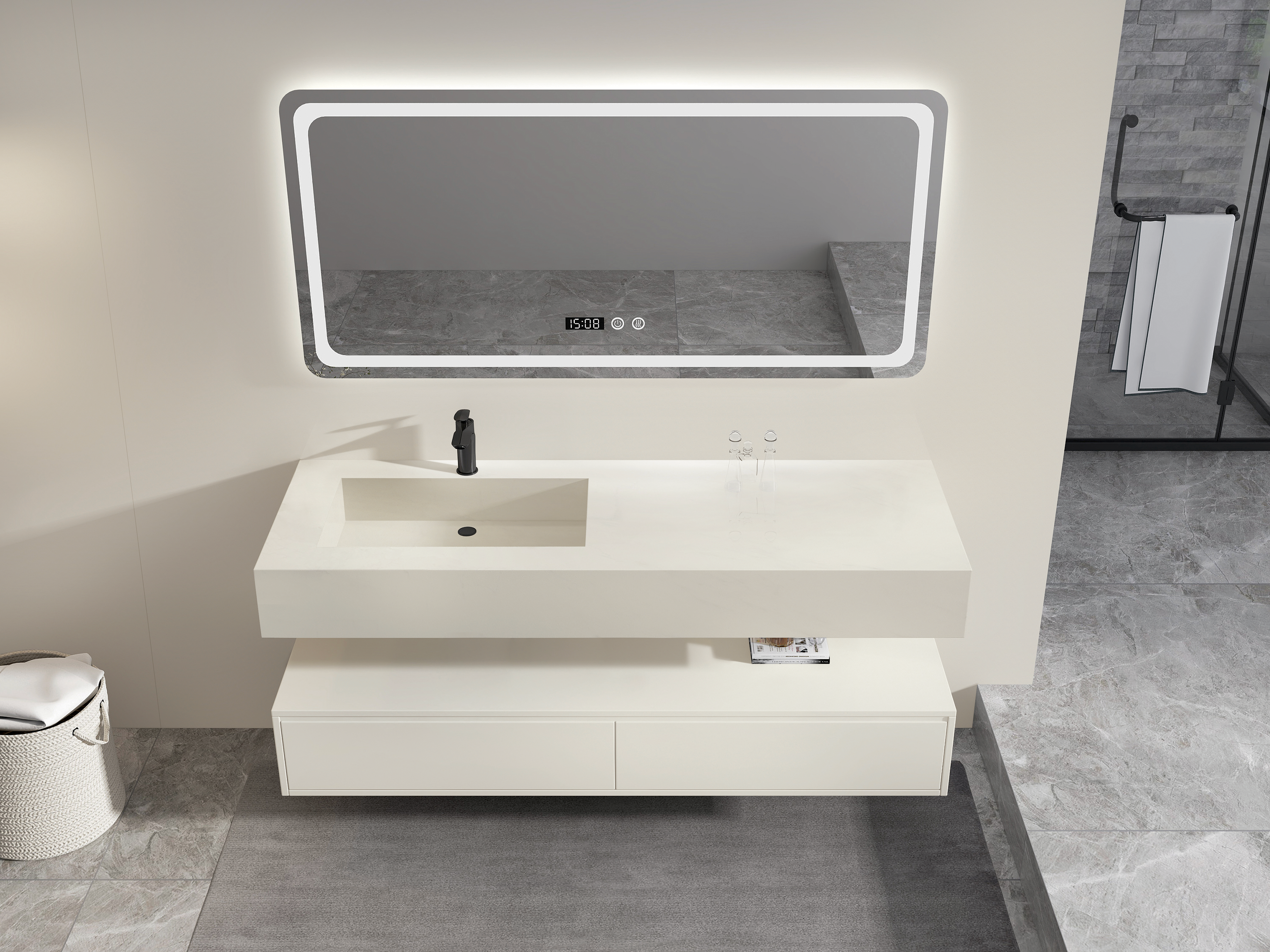 LIDO QUARTZ STONE WHITE HONED LQ720 | Discontinued